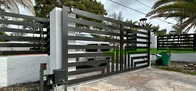 Automatic Driveway Gate Installation Stow