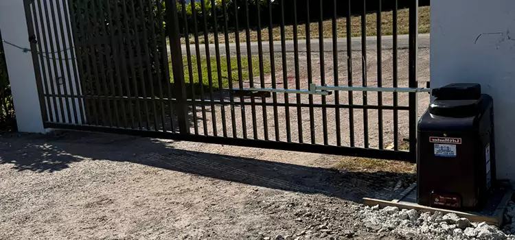Solar Swing Gate Opener Stow