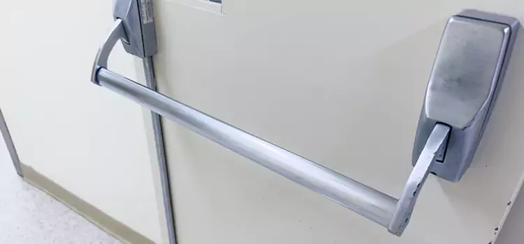 Panic Door Hardware Installation Stow