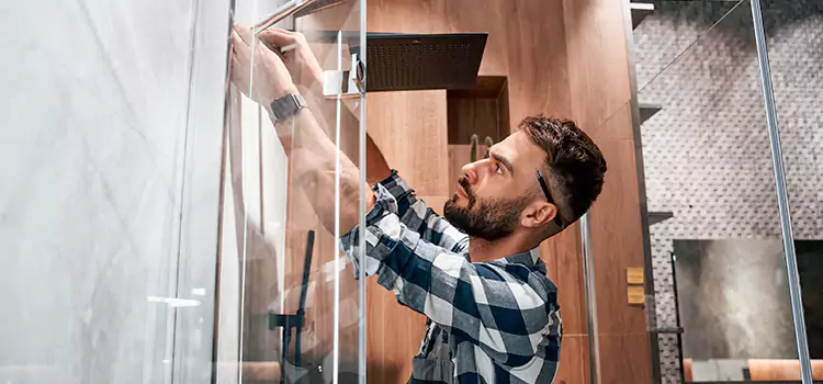 Replace Shower Doors with Frameless Stow