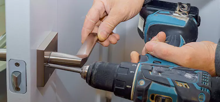 Security Door Lock Installation Stow